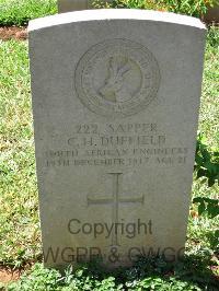 Dar Es Salaam War Cemetery - Duffield, Cecil Henry